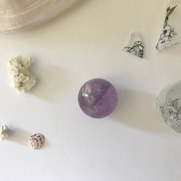 Amethyst Crystal - Ball Orb Sphere - Picture 3 of 8